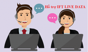Hỗ trợ khách hàng sử dụng sản phẩm IFT LIVE DATA